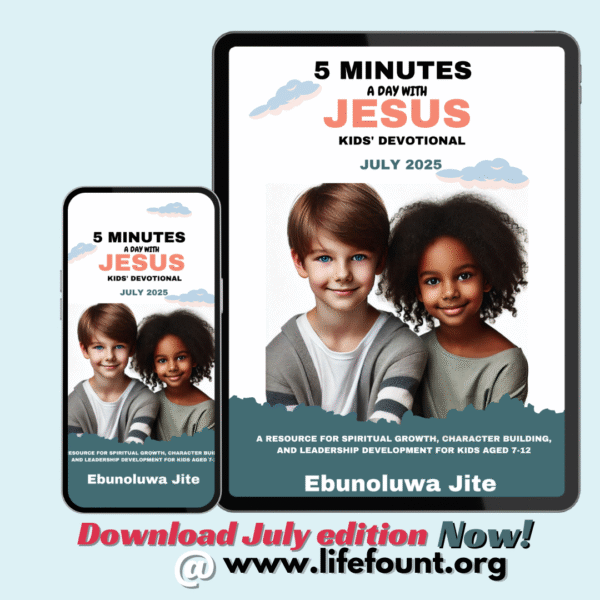 5 Minutes a Day with Jesus (July 2025) - Image 2
