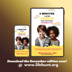 5 Minutes a Day with Jesus (December 2025)