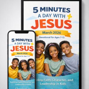 5 Minutes a Day with Jesus (March 2026)